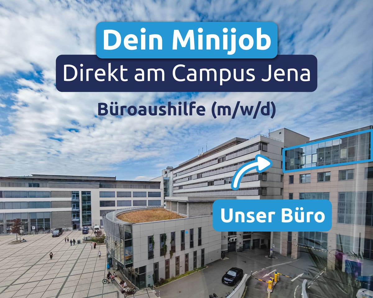 Büroaushilfe (m/w/d) – Minijob direkt am Campus Jena